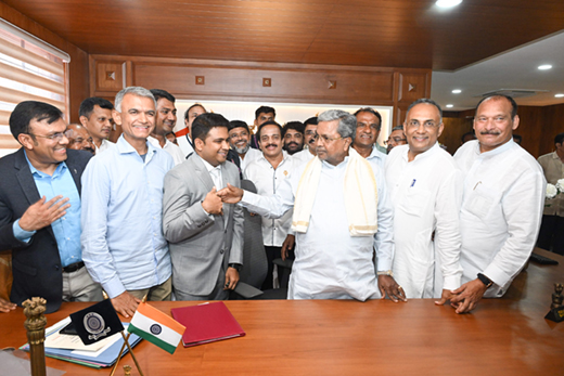 CM Siddaramaiah inaugurates new DC office complex “Praja Soudha” at Padil